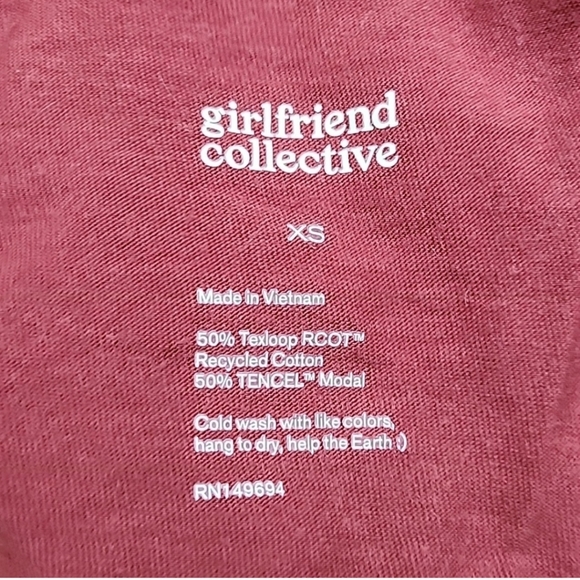 Girlfriend Collective Sleep Top in Dusk Size XS - Picture 3 of 3